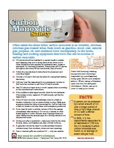 carbon monoxide safety alarm pic